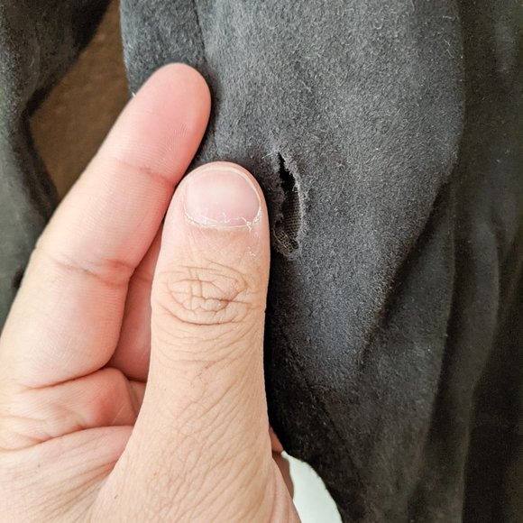 Vince Black Stretch Suede Skinny Leg Leggings - Size Small - Picture 7 of 10